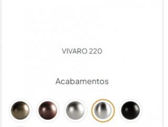 Puxadores | PUXADOR VIVARO 220
