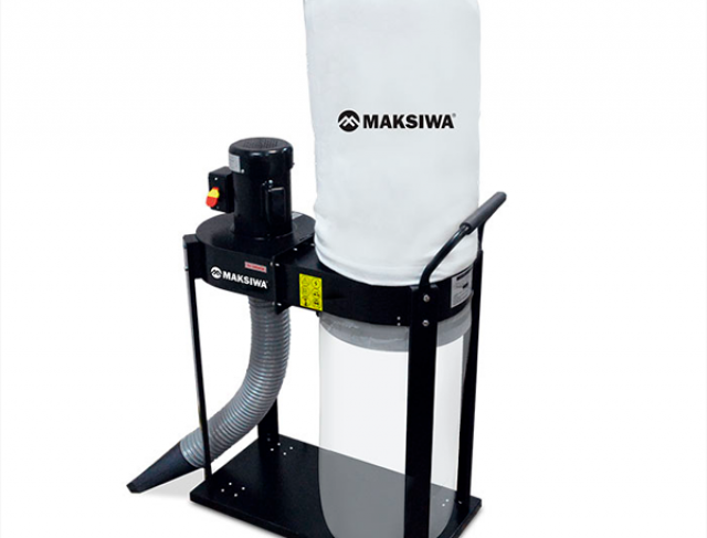 Maksiwa | COLETOR DE PÓ ECO COM 1 BOCA E 1 RESERVATÓRIO BLACK EDITION – CP/1.C (preço sob consulta)