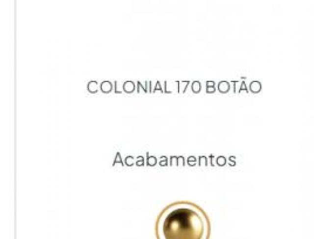 Puxadores | PUXADOR COLONIAL 170 BOTÃO