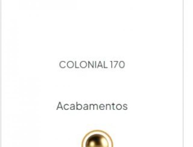 Puxadores | PUXADOR COLONIAL 170