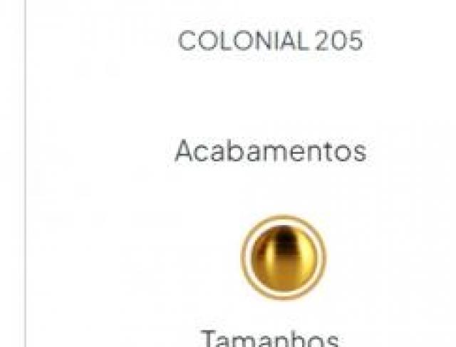 Puxadores | PUXADOR COLONIAL 205