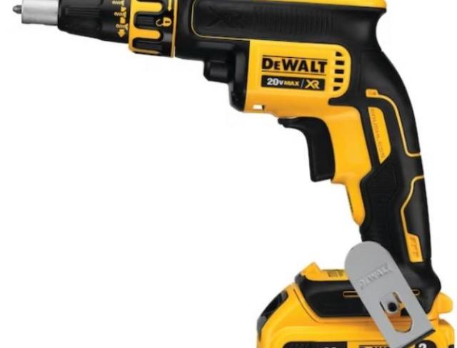 Dewalt | Kit Parafusadeira Drywall 20V MAX* Íon de Lítio BRUSHLESS. Carregador, 2 Baterias de 2.0Ah 20V MAX* e Maleta (127V) 