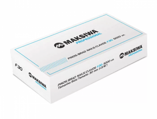 Maksiwa | PINOS TIPO F 30 MM PARA PINADOR – F.30 (preço sob consulta)