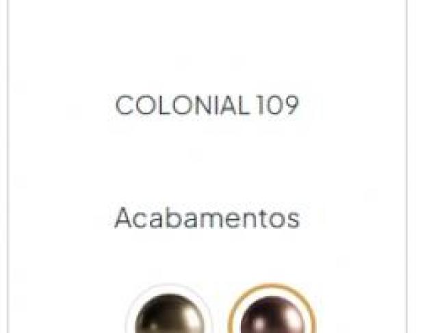 Puxadores | PUXADOR COLONIAL 109