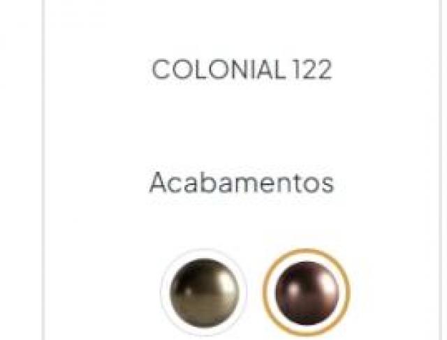 Puxadores | PUXADOR COLONIAL 122