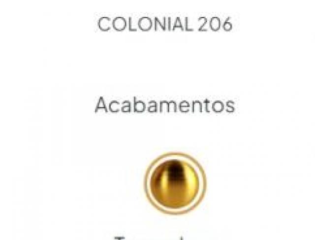 Puxadores | PUXADOR COLONIAL 206
