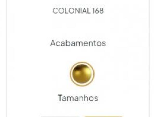 Puxadores | PUXADOR COLONIAL 168
